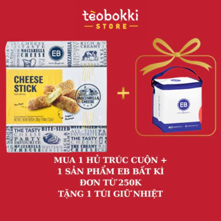 [Đơn 250k tặng Túi giữ nhiệt] Phô mai que EB 280g