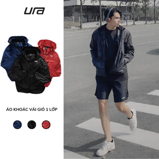 Áo Khoác Nam Thể Thao Chạy Bộ Siêu Nhẹ Vải Gió Chống Thấm Nước (Nón tháo rời) Vapor Jacket JM044 - Thương hiệu Ura