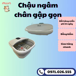 Chậu Ngâm Chân Massage Adora , Bồn Ngâm Chân cao Cấp Có Sục Khí ( Bảo Hàng 12 Tháng)