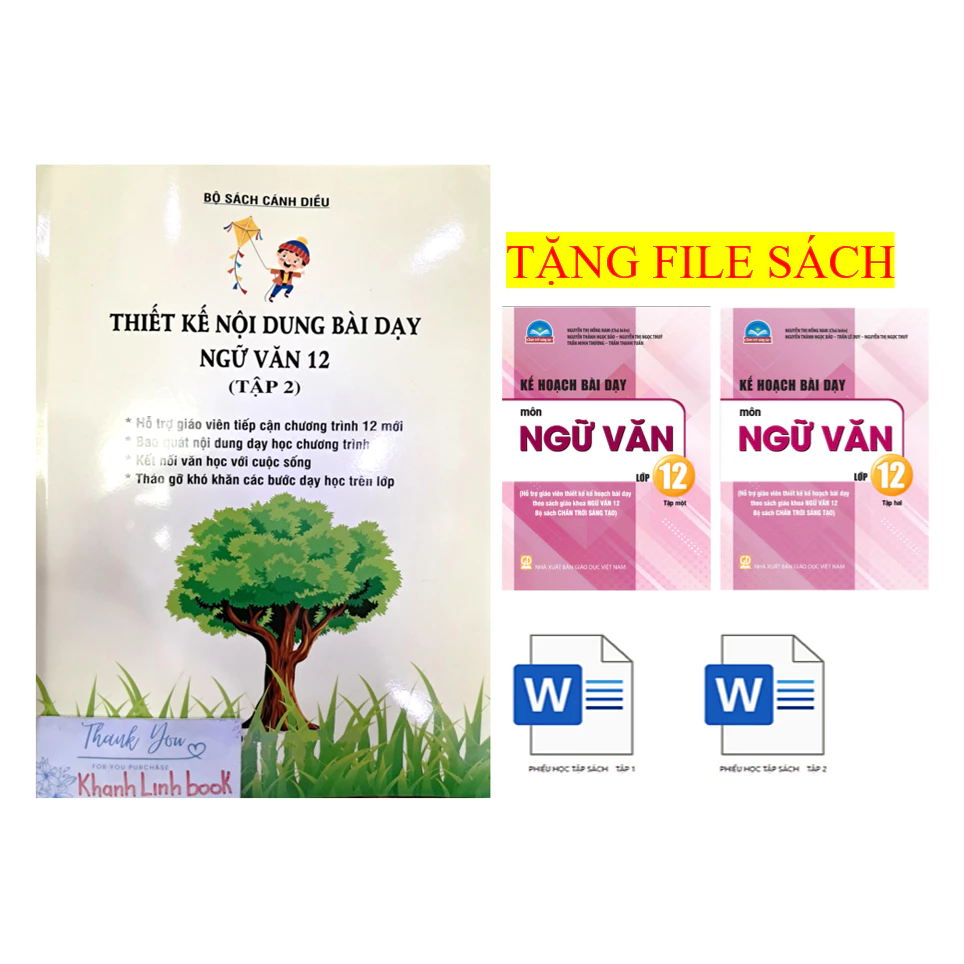 Sách - Thiết kế nội dung bài dạy ngữ văn 12 - tập 2 ( bộ cánh diều )