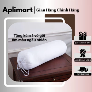 Ruột Gối Ôm Cao Cấp, 30x100cm, Bông Tinh Khiết, Mềm Mịn