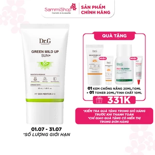 Dr.G Kem chống nắng Green Mild Up Sun+ 50ml