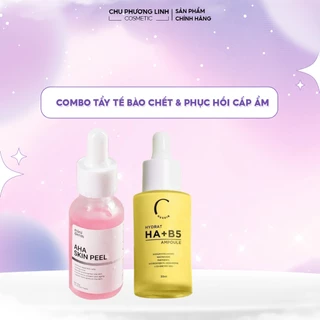 Combo Peel Aha Mini Derm và B5 vàng CB96