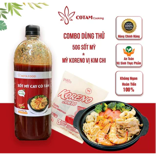 Sốt mỳ cay cô Tám  (chai 1KG)