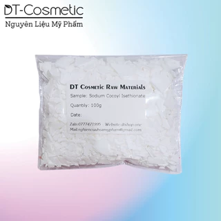 100g Sodium Cocoyl Isethionate (SCI) - Chất Tạo Bọt Dịu Nhẹ, Tạo Bọt Nhiều - Nguyên Liệu Mỹ Phẩm