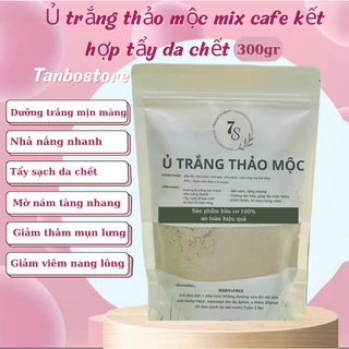 Bột ủ trắng thảo mộc 7S, tắm trắng, ủ trắng body -mặt, dưỡng da trắng mịn màng, tẩy tế bào chết, mờ nám, giảm thâm 300g