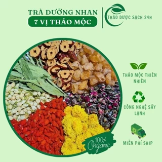 Set 30 gói trà dưỡng nhan 7 vị đẹp da, giảm cân