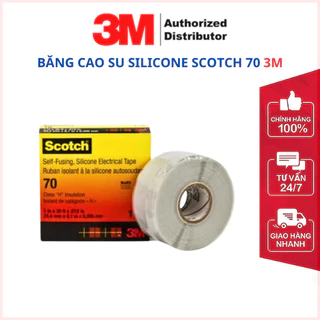 Băng keo tự kết dính chịu nhiệt 3M scotch 70