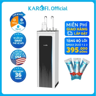 Máy lọc nước nóng lạnh 10 lõi Karofi KAD - D952 màng RO chuẩn Mỹ công nghệ Smax - Bảo hành 36 tháng