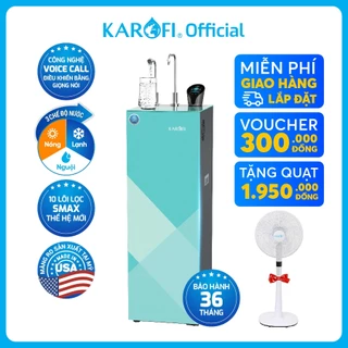 Máy lọc nước nóng lạnh Karofi KAD-N91 công nghệ VoiceCall - Lắp đặt toàn quốc