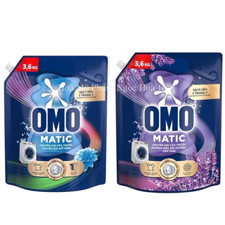 NƯỚC GIẶT OMO MATIC 3,6kg MÁY GIẶT CỬA TRƯỚC