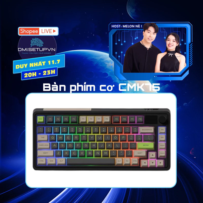[SẴN GIAO ] 𝐂𝐌𝐊𝟕𝟓 𝐋𝐞𝐝 𝐑𝐆𝐁 - 𝐁𝐚̀𝐧 𝐩𝐡𝐢́𝐦 𝐜𝐨̛ 𝐅𝐋-𝐄𝐬𝐩𝐨𝐫𝐭𝐬 𝐂𝐌𝐊𝟕𝟓 | 𝐌𝐀̣𝐂𝐇 𝐗𝐔𝐎̂𝐈 - 𝟑 𝐌𝐎𝐃𝐄 -| 𝐋𝐄𝐃 𝐑𝐆𝐁