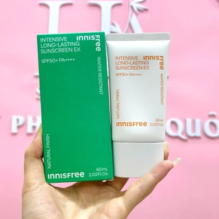 [Mẫu mới 2022] Kem Chống Nắng Không Trôi Innisfree Long Lasting 50ml