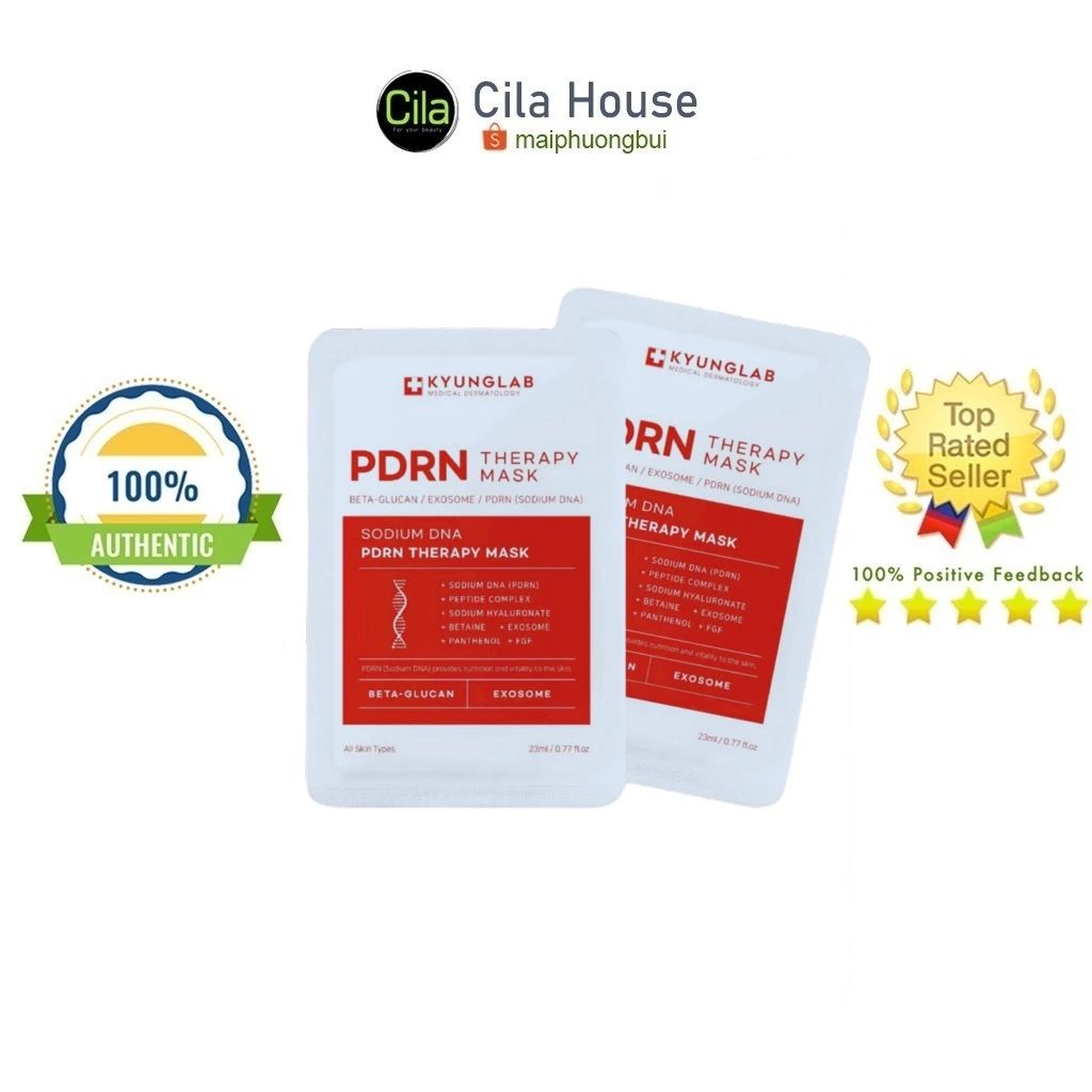 Mặt Nạ Căng Bóng Và Trẻ Hóa Da KyungLab PDRN Therapy Mask 23ML - Cila House