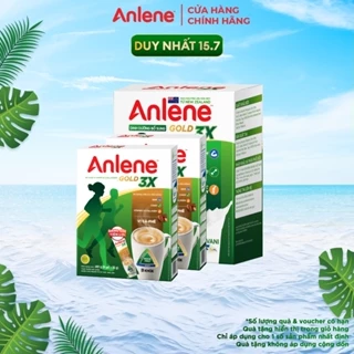 Combo 1 hộp Sữa Bột Anlene Gold Movepro Hương Vanilla 1,2Kg + 2 hộp Sữa Bột Anlene hương Cà phê hộp 310g