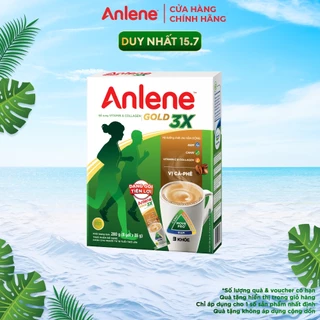 Sữa bột Anlene cà phê hộp 8x35g