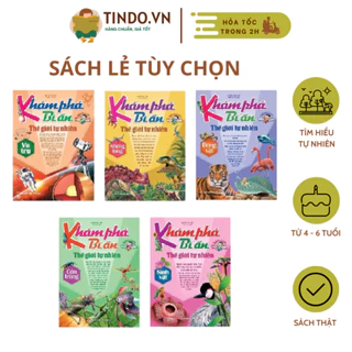 Sách - Khám Phá Bí ẩn Thế Giới Tự Nhiên Dành Cho Học Sinh - Lẻ Tùy Chọn