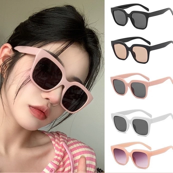 Kính mắt râm mát thời trang nữ nam mắt kính chống tia UV siêu hot hit phong cách retro Hàn Quốc đẹp cá tính ABICA 330