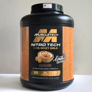Bổ sung đạm protein "Muscletech" Nitrotech 100% Whey Gold : 5lbs 2.27kg