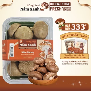 [HCM] Nấm Hương (Đông Cô) Tươi Ngon Loại To Chắc 100gr 200gr - Nông Trại Nấm Xanh