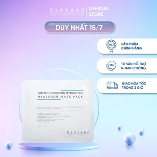 Mặt nạ cấp ẩm HA USOLAB, Giúp dưỡng ẩm làm dịu các tổn thương da và chống lão hóa Mask 30ml