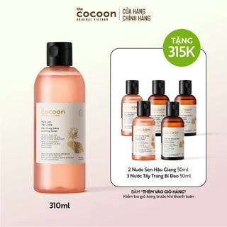 Bigsize - Nước sen Hậu Giang (toner) giúp phục hồi đa nhiệm cho da rất nhạy cảm Cocoon 310ml