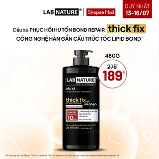 Dầu xả Ngăn rụng tóc Lab Nature Thick Fix - Công nghệ hàn gắn cấu trúc tóc