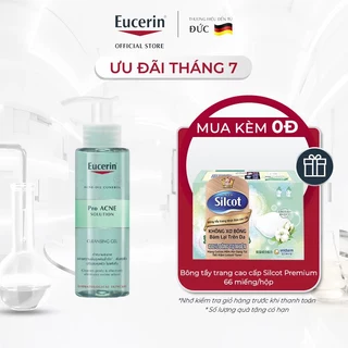 Gel rửa mặt giảm mụn Eucerin Pro Acne Cleansing Gel 200ml