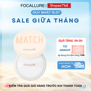 FOCALLURE Phấn phủ lì dạng bột kiểm soát dầu lâu trôi 15g