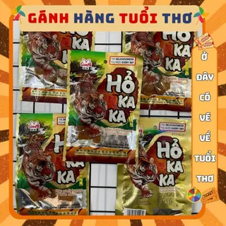 Gói cay Hô kaka, snack thịt hổ thơm ngon tuổi thơ