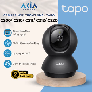 Camera Wifi trong nhà TP-Link Tapo C200/ C210/ C211/ C212/ C220 Full HD 2MP/3MP/2K QHD