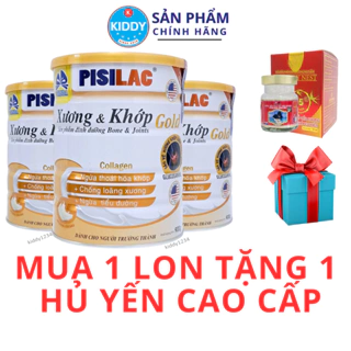 Sữa PISILAC XƯƠNG KHỚP 900G cho người loãng xương, đau nhức xương khớp, tiểu đường (KIDDY1234)