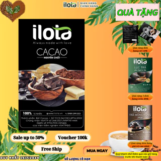 Cacao Nguyên Chất ILOTA pha đồ uống, làm bánh 500gr