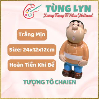 Tượng Tô Màu Chaien 24cm [ chưa kèm màu]