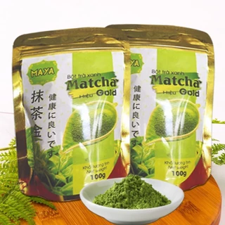 Bột trà xanh Matcha Gold- 100gr