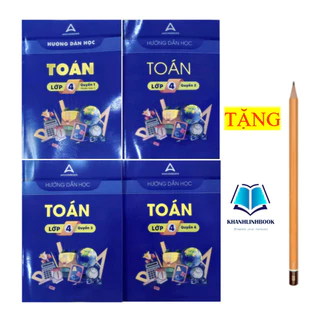 Sách - Combo Hướng dẫn học toán lớp 4 ( mới nhất )