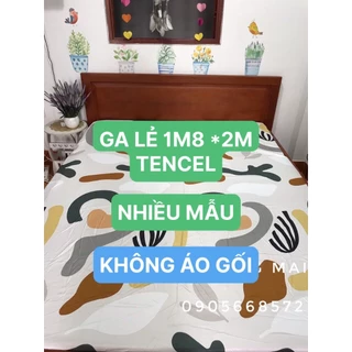 Ga lẻ (ko kèm vỏ gối) bọc nệm chất lụa tencel mềm mịn thoáng mát