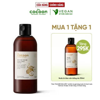 BIG SIZE Gel bí đao rửa mặt cocoon 310ml cho da dầu mụn VEGAN Mỹ Phẩm Thuần Chay