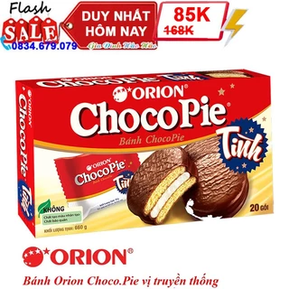[SIÊU SALE TRONG NGÀY] Hộp 20 gói bánh Orion ChocoPie Tình vị truyền thống - 726g - HSD 25/1/2025