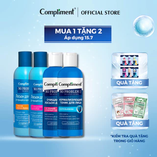 Toner Compliment No Problem Cấp Ẩm, Kiềm Dầu, Mờ Thâm 200ml