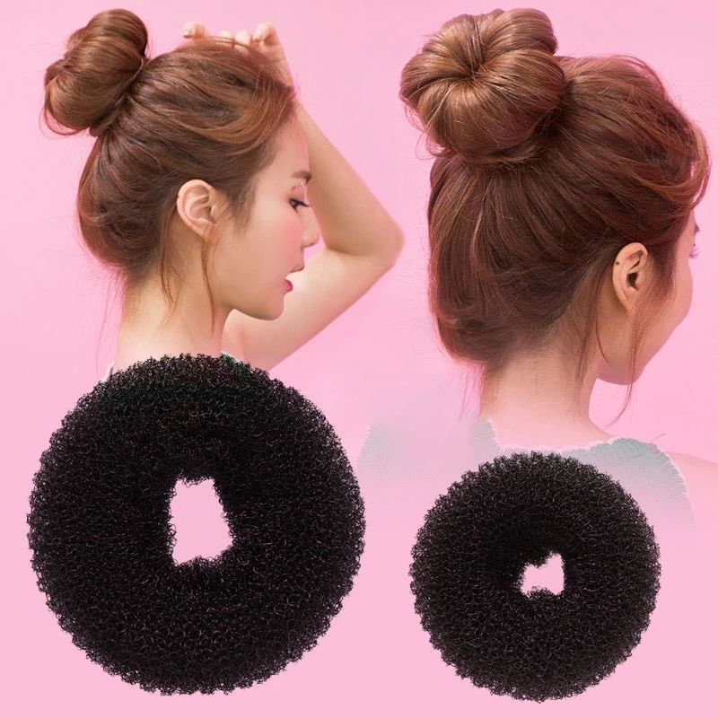 Độn Tóc Phồng Tròn Củ Tỏi Hỗ Trợ Búi Tóc Nhanh Gọn Nhẹ Nhàng