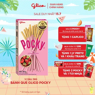 Bánh que Glico Pocky vị Dâu 38gr