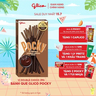 Bánh que Glico Pocky vị Double Choco 39gr