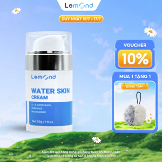 Kem dưỡng ẩm làm dịu phục hồi da treatment WATER SKIN CREAM & D-panthenol 5% 30g