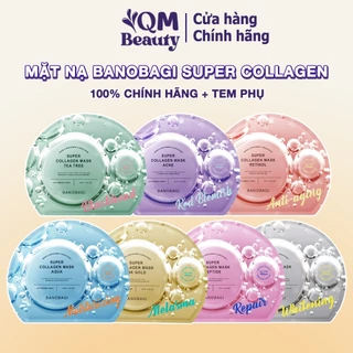 Mặt nạ Banobagi Super Collagen Mask dưỡng ẩm trắng da, chống lão hóa Hàn Quốc 30ml