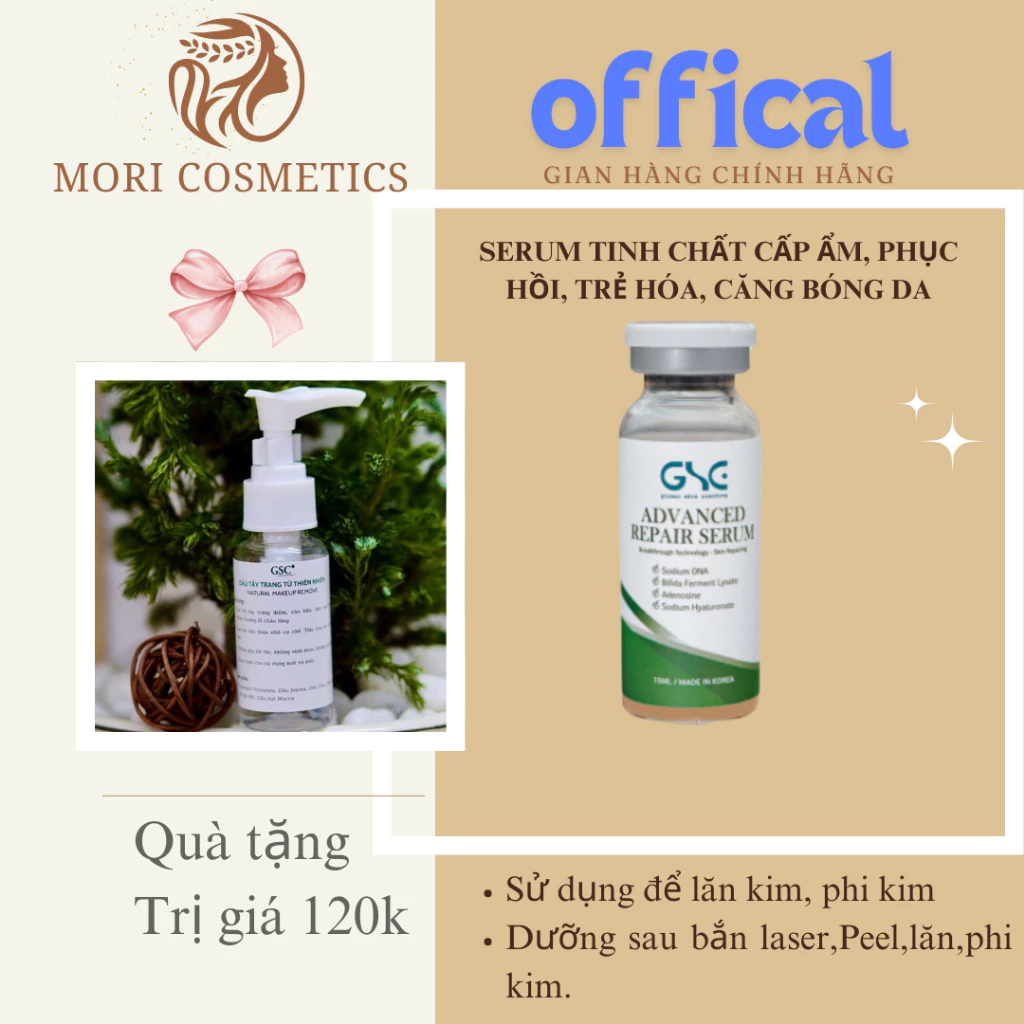 Serum cấp ẩm, phục hồi tái tạo da, chống lão hóa GSC ADVANCED REPAIR SERUM 15ml