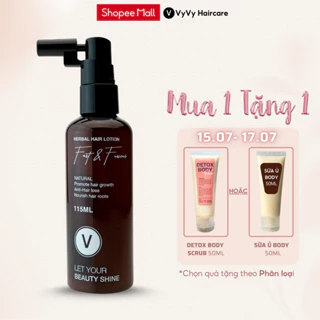 Xịt bưởi Nano kích mọc tóc nhanh dài làm dày và giảm rụng tóc [QTFS]Vyvyhaircare  115ml V