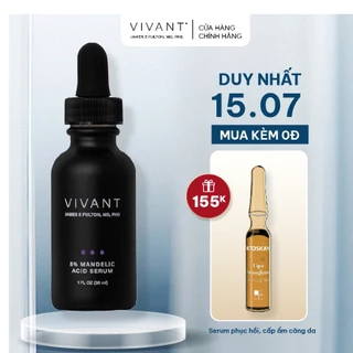 Serum Vivant 8% Mandelic Acid trắng da giảm mụn ngừa lão hoá 3in1 - VIVANT SKINCARE