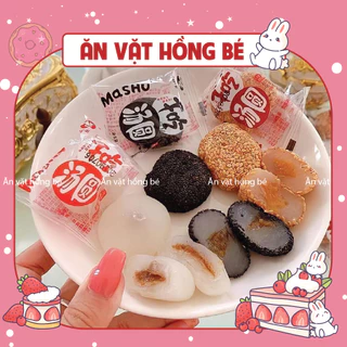 Bánh mochi tròn, phủ mè, bánh dẻo Mashu có nhân các vị (giao ngẫu nhiên)