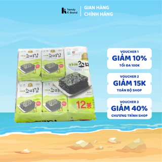 Rong biển ăn liền Hàn Quốc Mirae [Lốc 12 gói]